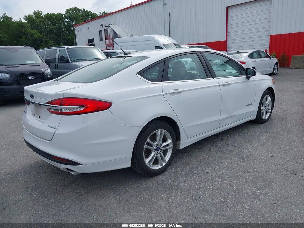 3FA6P0UU7JR278937 2018 FORD FUSION HYBRID photo no. 4