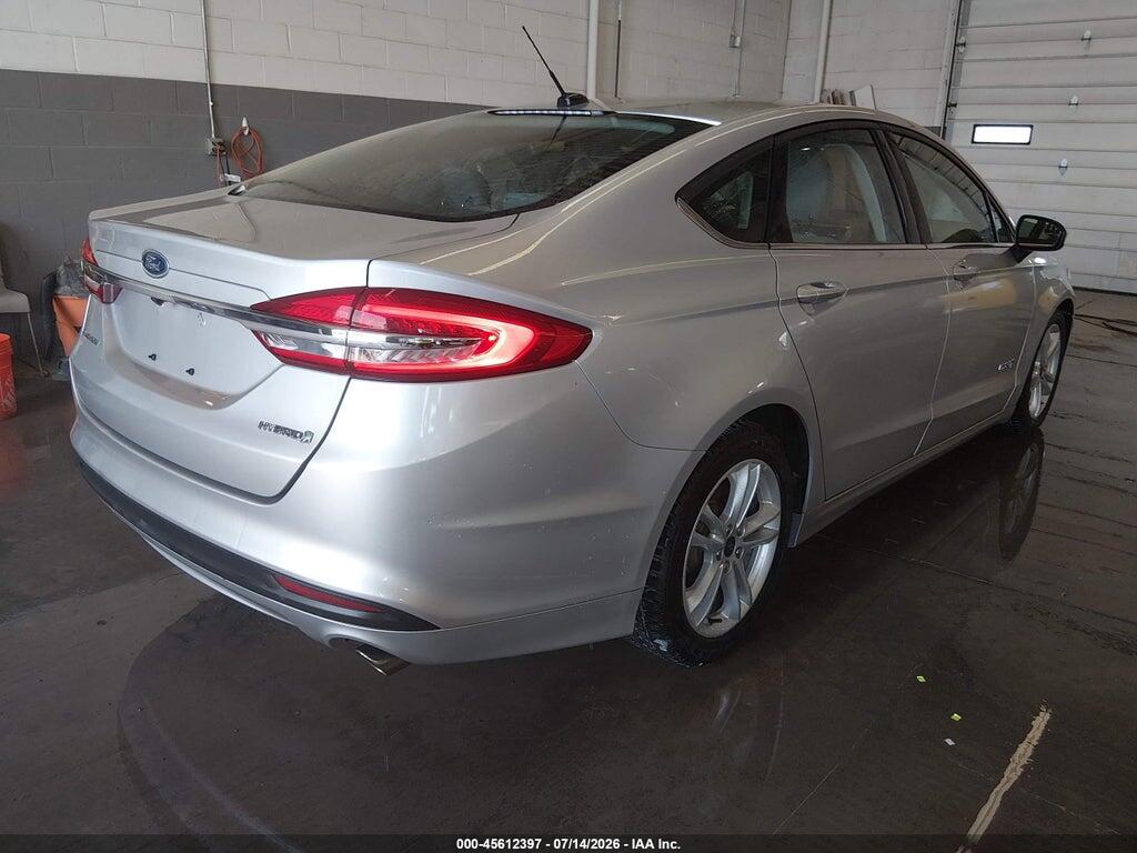 3FA6P0UU7JR254461 2018 FORD FUSION HYBRID photo no. 4