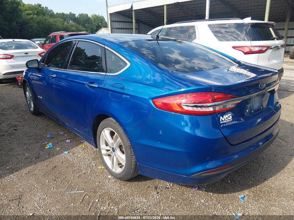 3FA6P0LU2JR140420 2018 FORD FUSION HYBRID photo no. 3