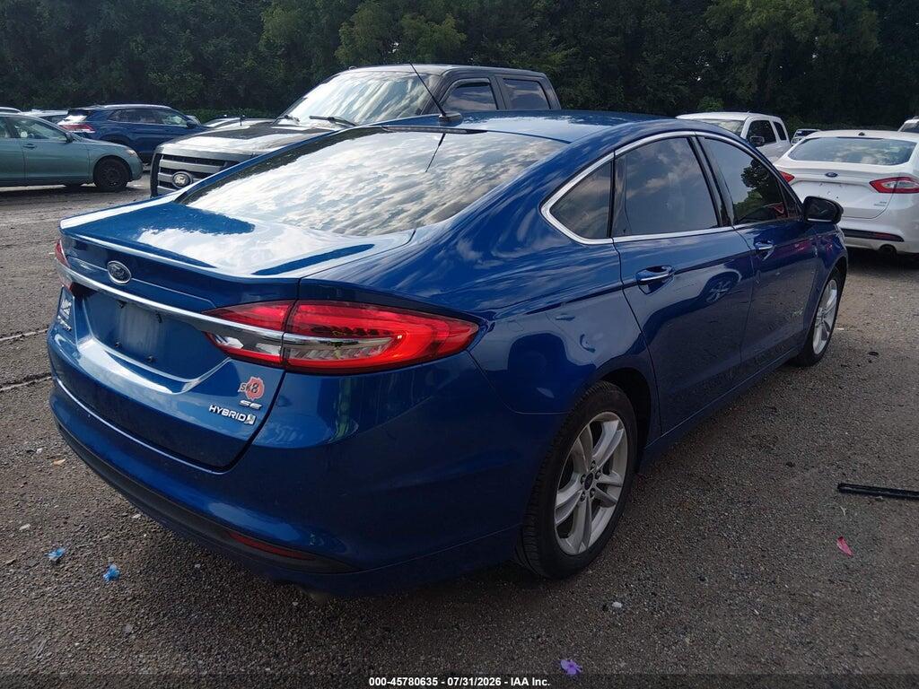 3FA6P0LU2JR140420 2018 FORD FUSION HYBRID photo no. 4