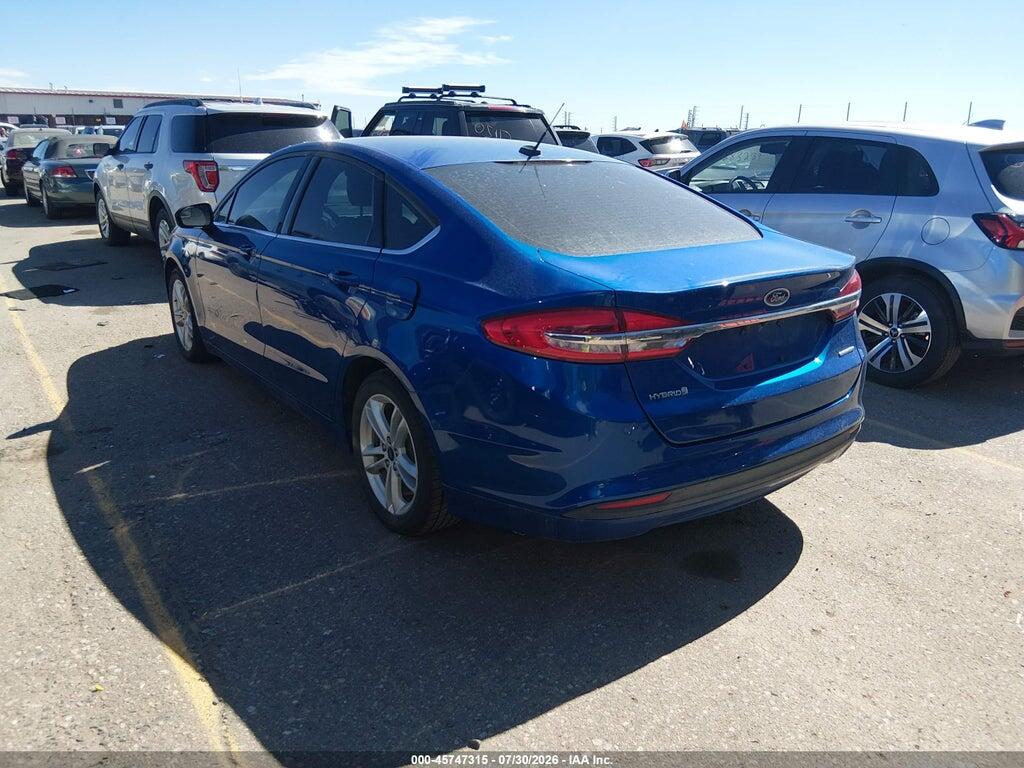 3FA6P0UU3JR176342 2018 FORD FUSION HYBRID photo no. 3