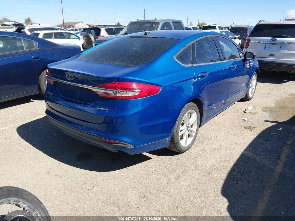3FA6P0UU3JR176342 2018 FORD FUSION HYBRID photo no. 4