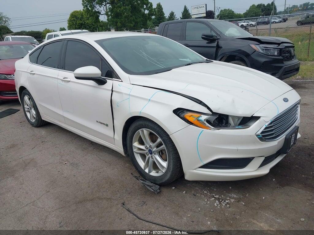 3FA6P0LU9JR235301 2018 FORD FUSION HYBRID photo no. 1
