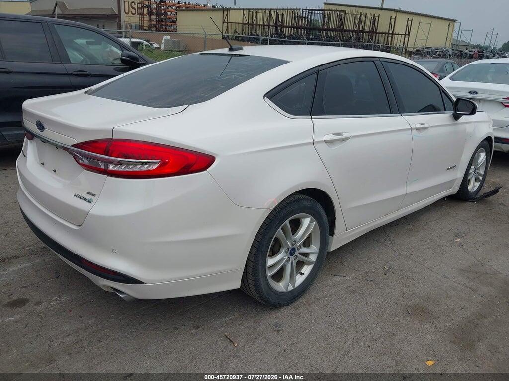 3FA6P0LU9JR235301 2018 FORD FUSION HYBRID photo no. 4