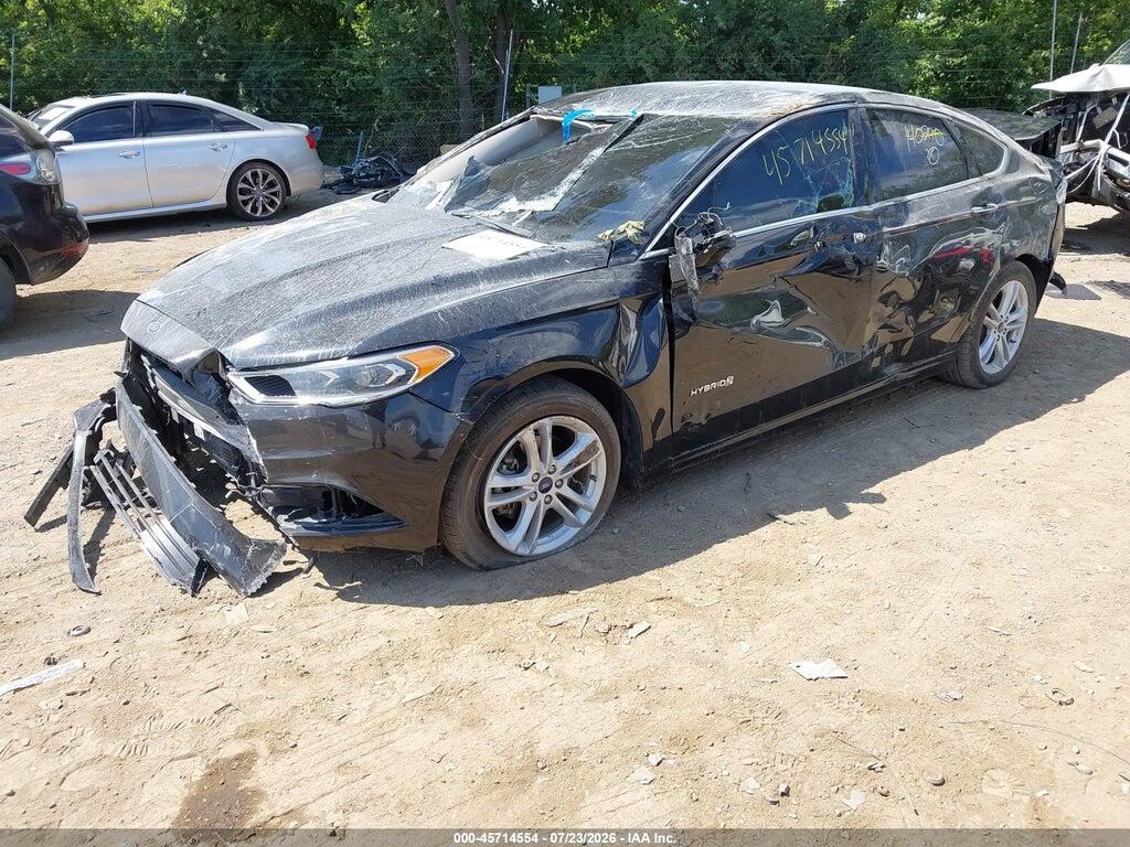 3FA6P0LU4JR140290 2018 FORD FUSION HYBRID photo no. 2