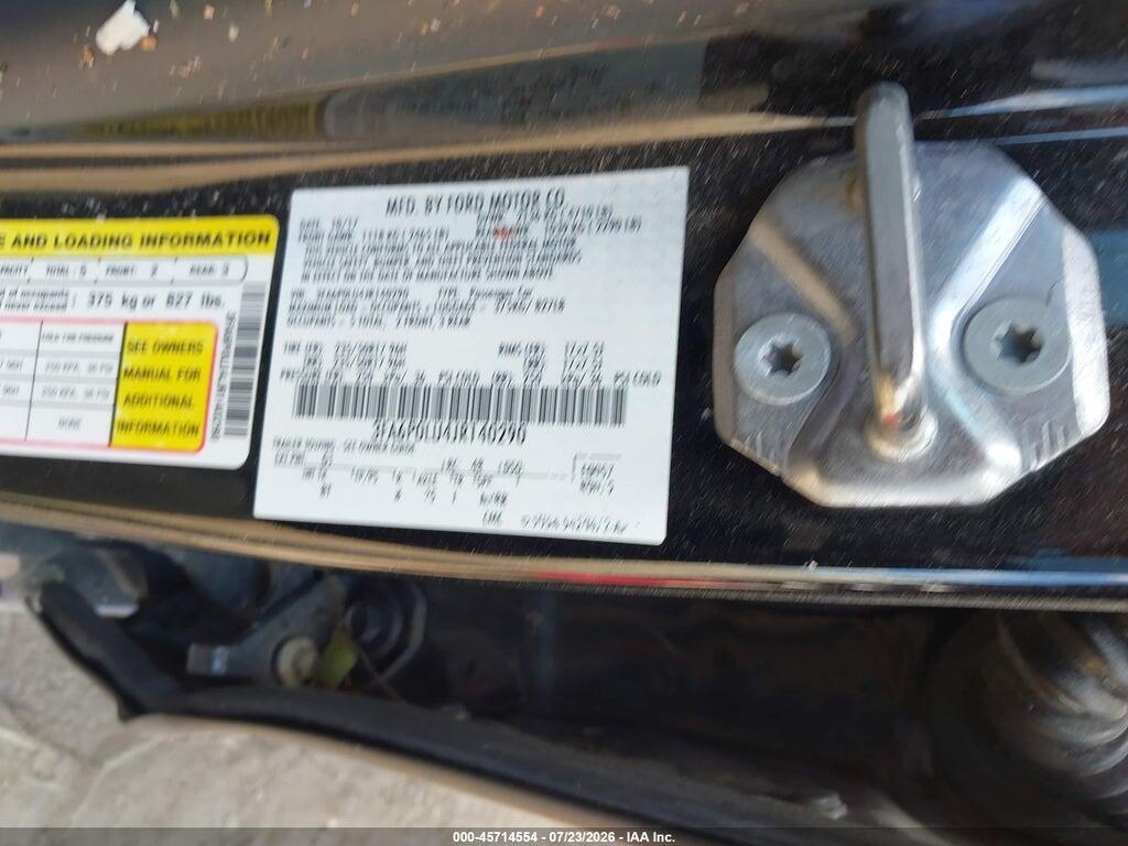 3FA6P0LU4JR140290 2018 FORD FUSION HYBRID photo no. 9