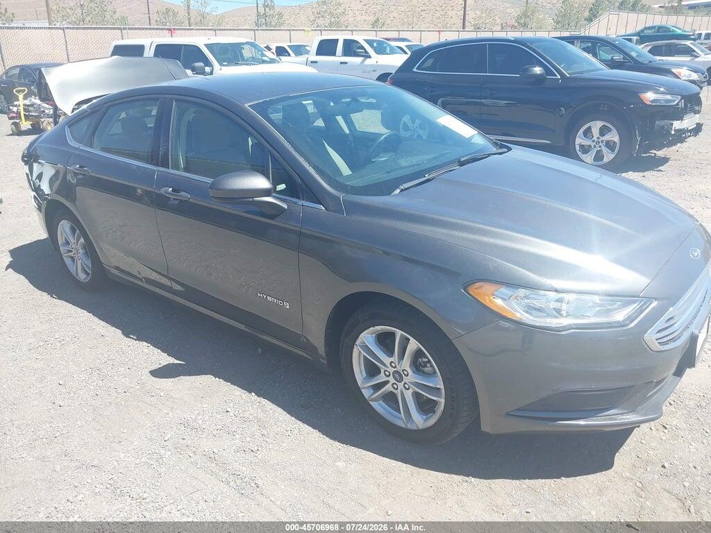 3FA6P0UUXJR271352 2018 FORD FUSION HYBRID photo no. 1