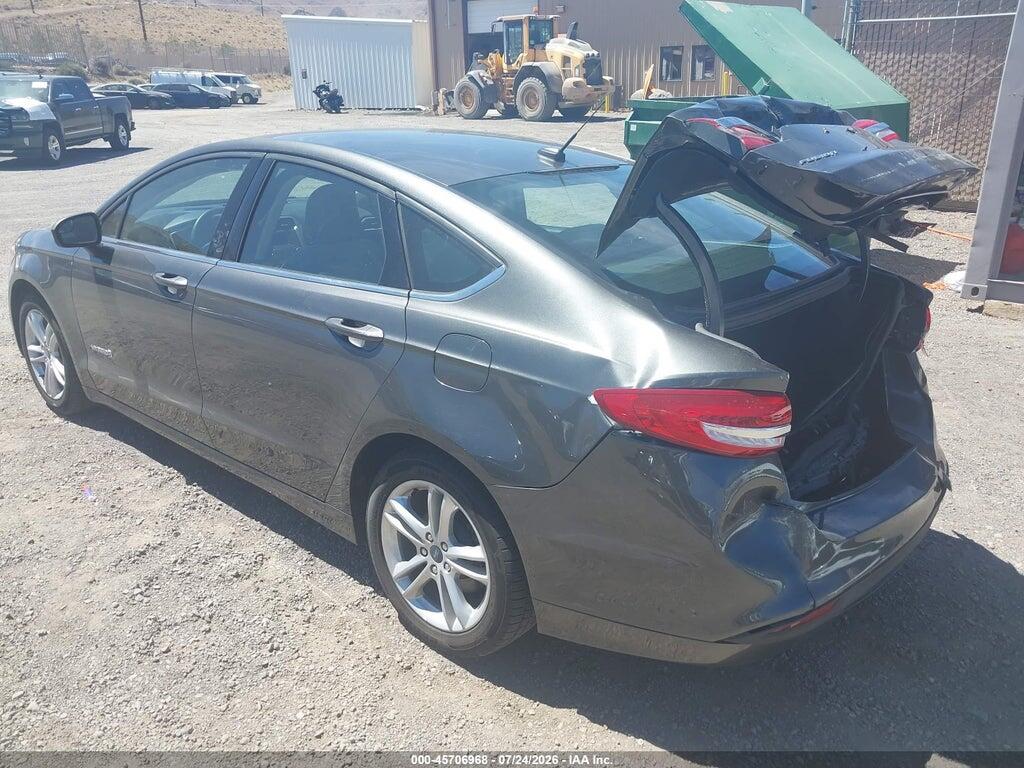 3FA6P0UUXJR271352 2018 FORD FUSION HYBRID photo no. 3