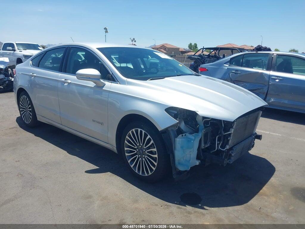 3FA6P0RU3JR205945 2018 FORD FUSION HYBRID photo no. 1