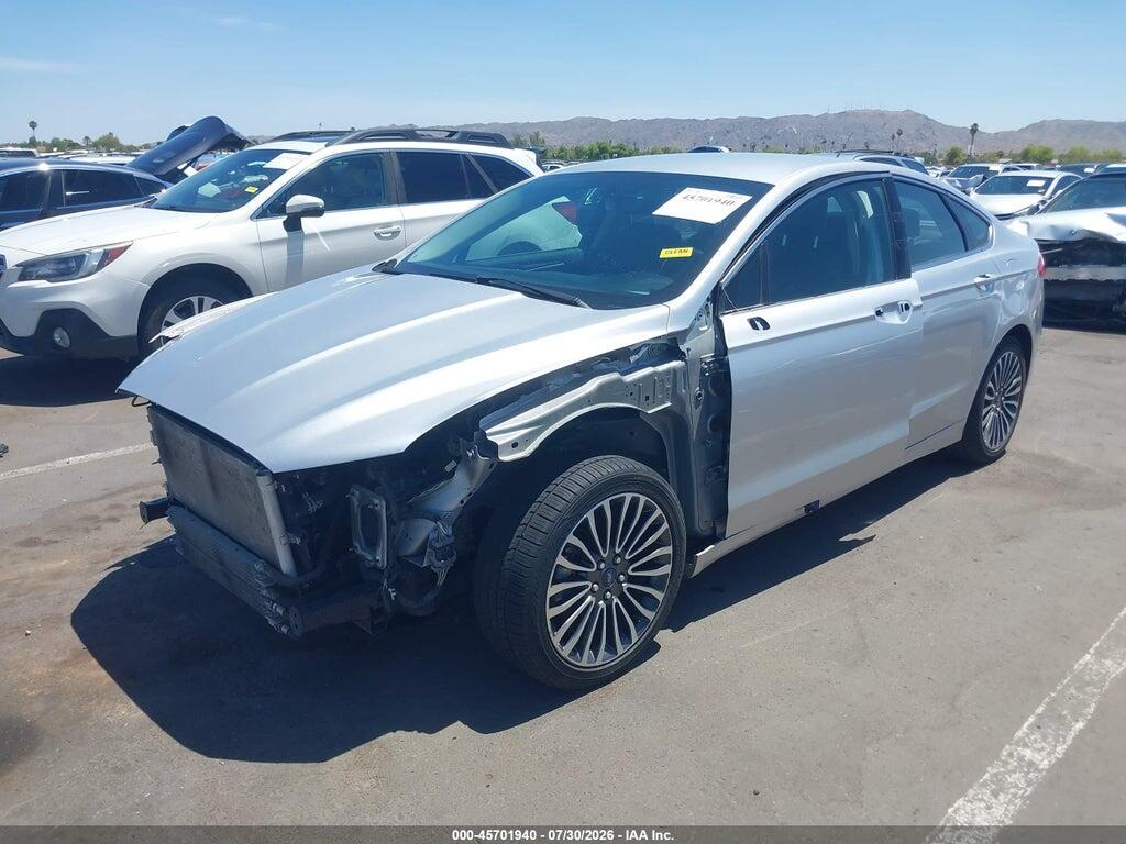 3FA6P0RU3JR205945 2018 FORD FUSION HYBRID photo no. 2