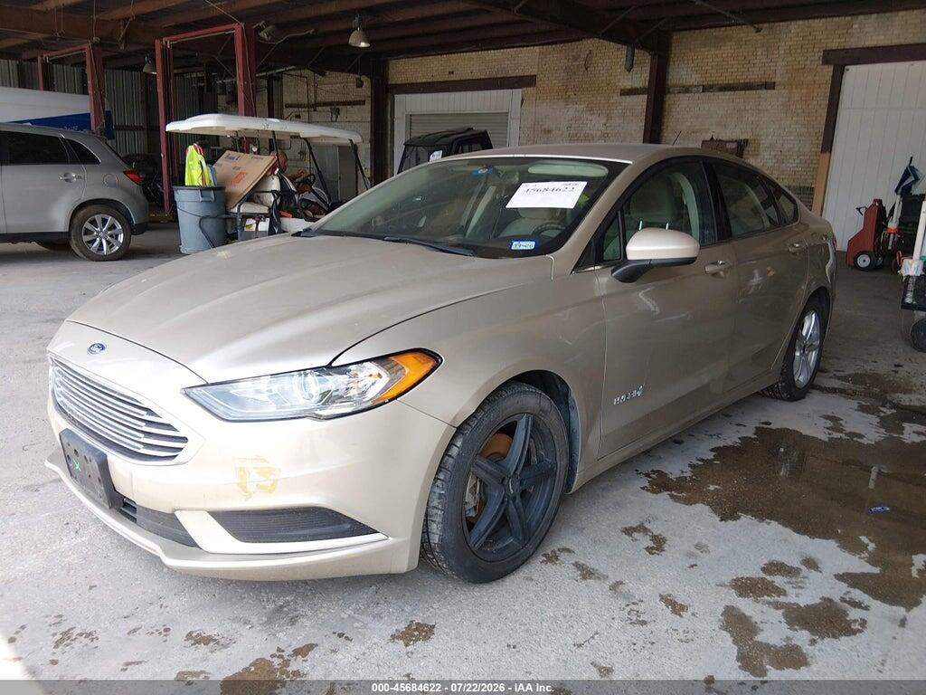 3FA6P0LU2JR140742 2018 FORD FUSION HYBRID photo no. 2