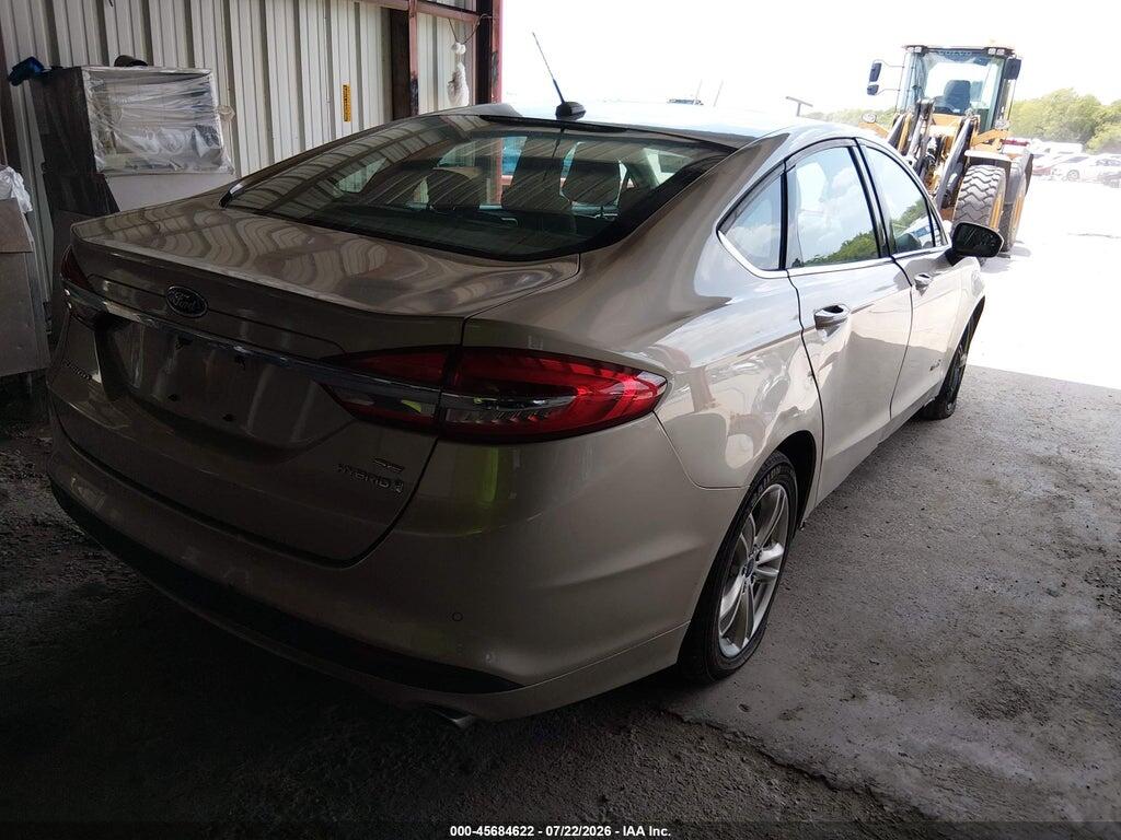 3FA6P0LU2JR140742 2018 FORD FUSION HYBRID photo no. 4