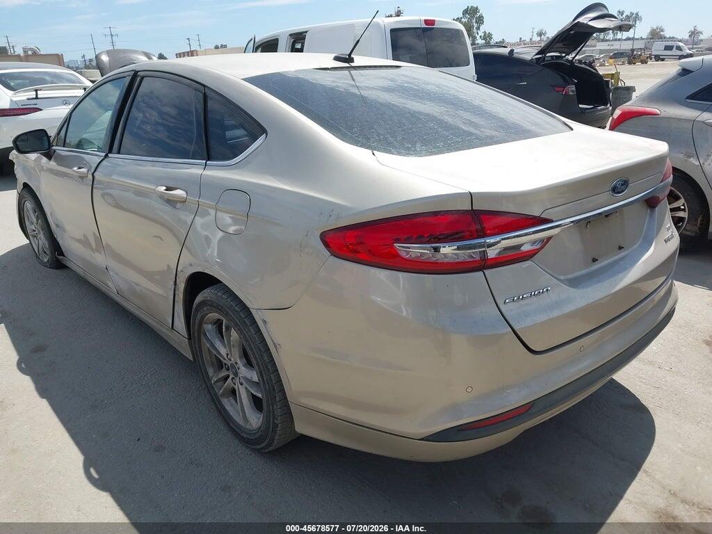 3FA6P0LU5JR146440 2018 FORD FUSION HYBRID photo no. 3