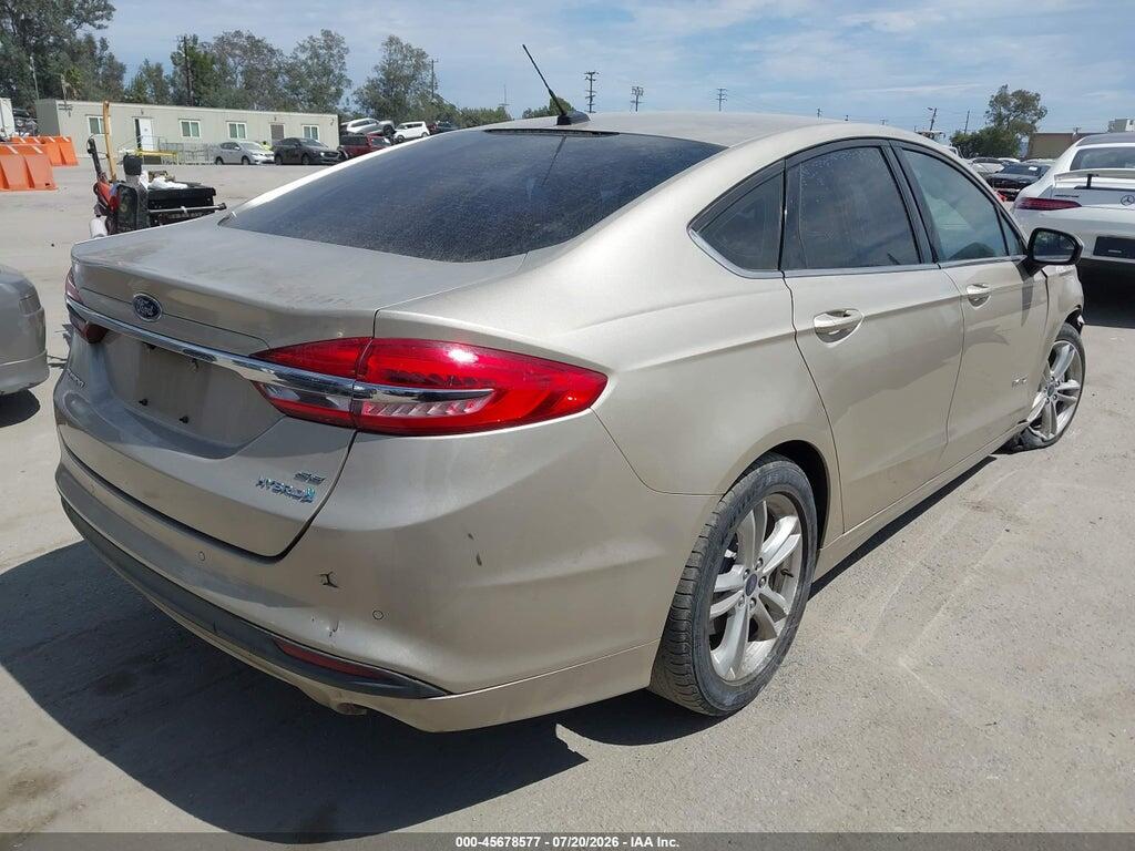 3FA6P0LU5JR146440 2018 FORD FUSION HYBRID photo no. 4