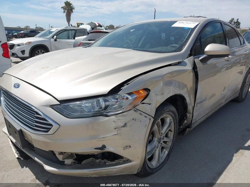 3FA6P0LU5JR146440 2018 FORD FUSION HYBRID photo no. 6
