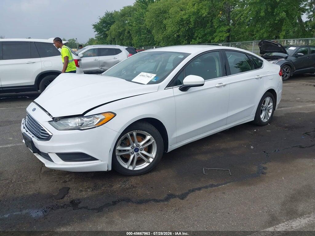 3FA6P0LU1JR127836 2018 FORD FUSION HYBRID photo no. 2