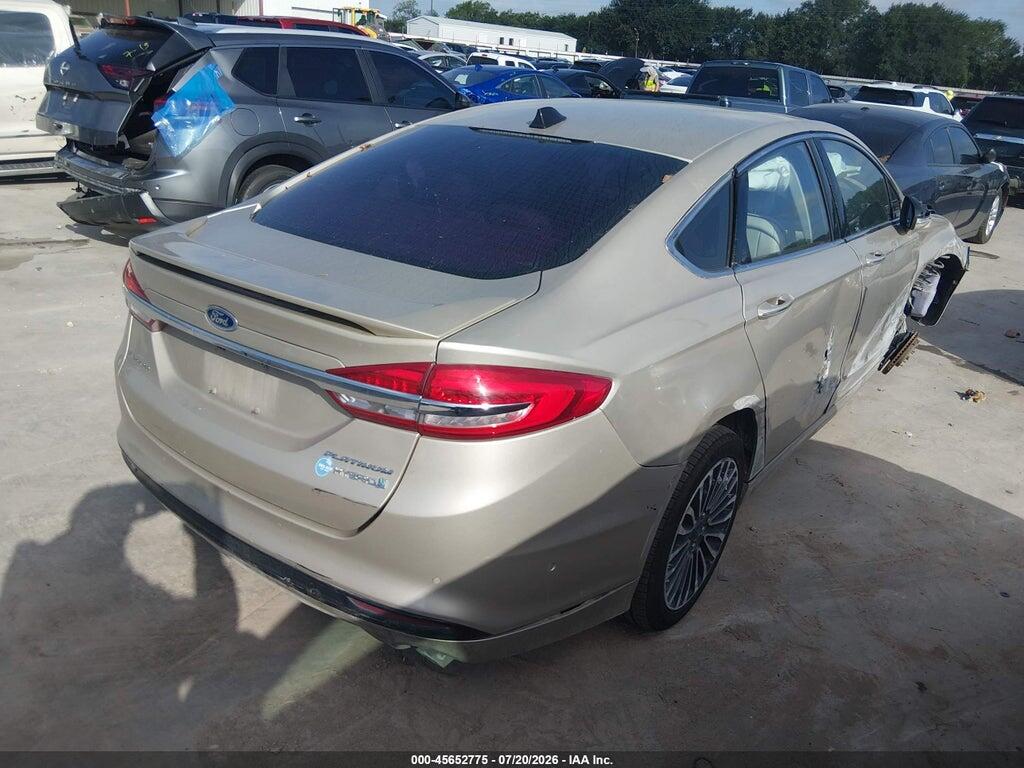 3FA6P0RU2JR161033 2018 FORD FUSION HYBRID photo no. 4