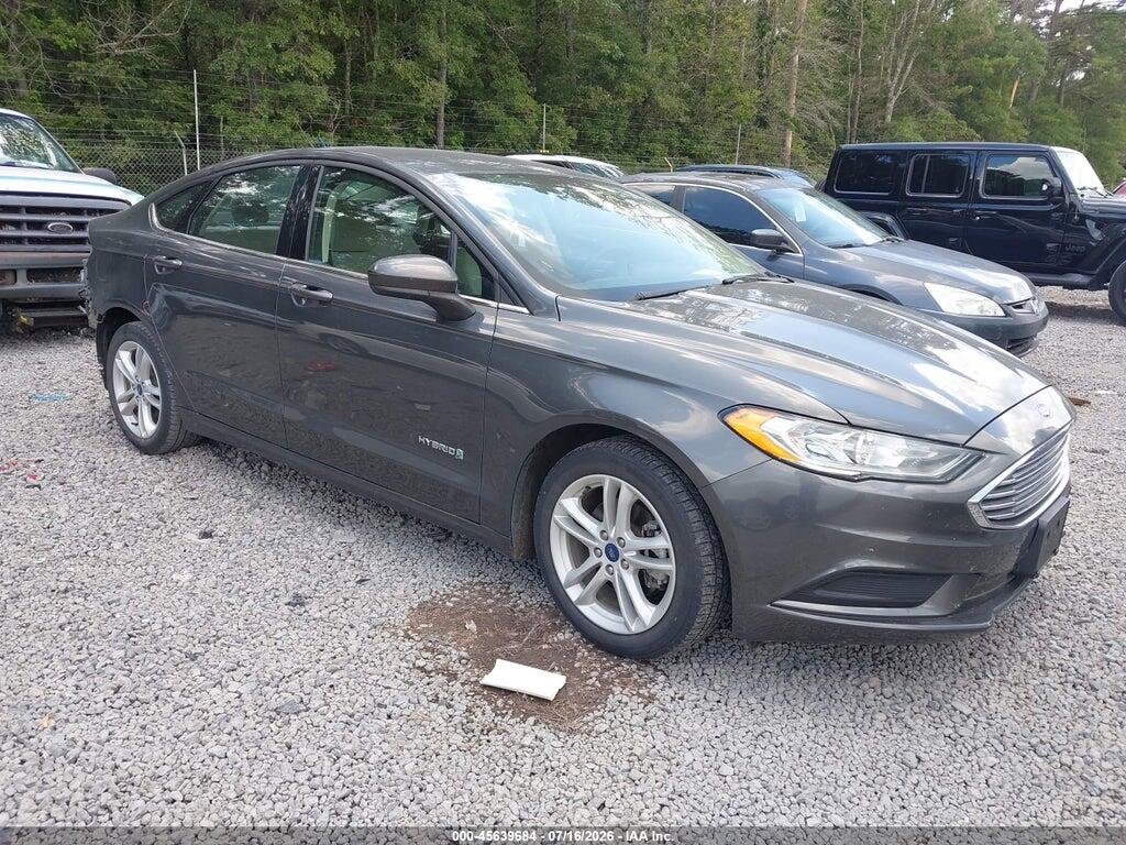 3FA6P0UU2JR101244 2018 FORD FUSION HYBRID photo no. 1