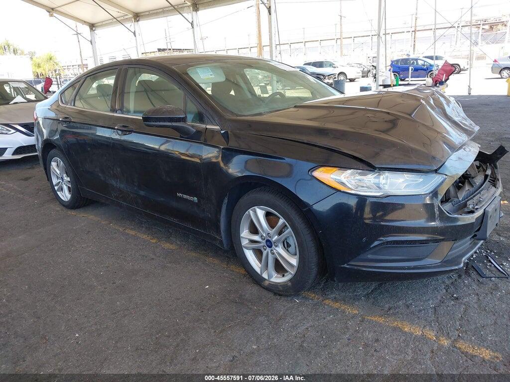 3FA6P0LU5JR281241 2018 FORD FUSION HYBRID photo no. 1