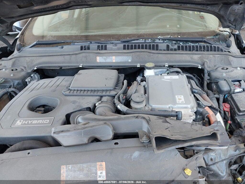 3FA6P0LU5JR281241 2018 FORD FUSION HYBRID photo no. 10