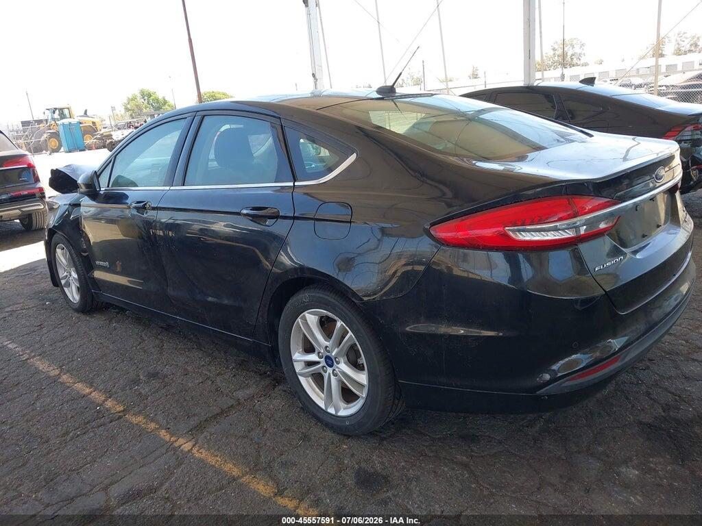 3FA6P0LU5JR281241 2018 FORD FUSION HYBRID photo no. 3