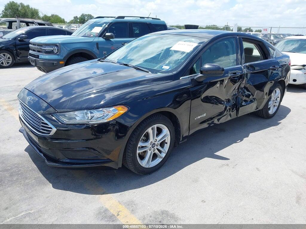3FA6P0LU4JR234329 2018 FORD FUSION HYBRID photo no. 2