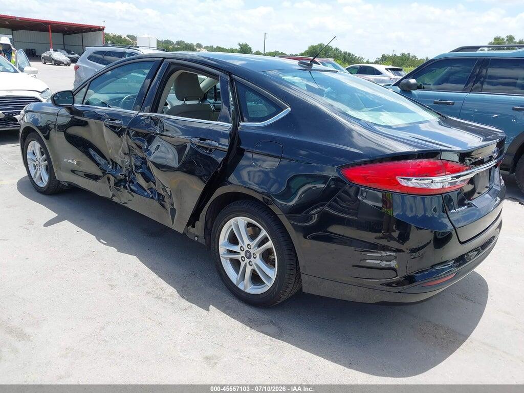 3FA6P0LU4JR234329 2018 FORD FUSION HYBRID photo no. 3