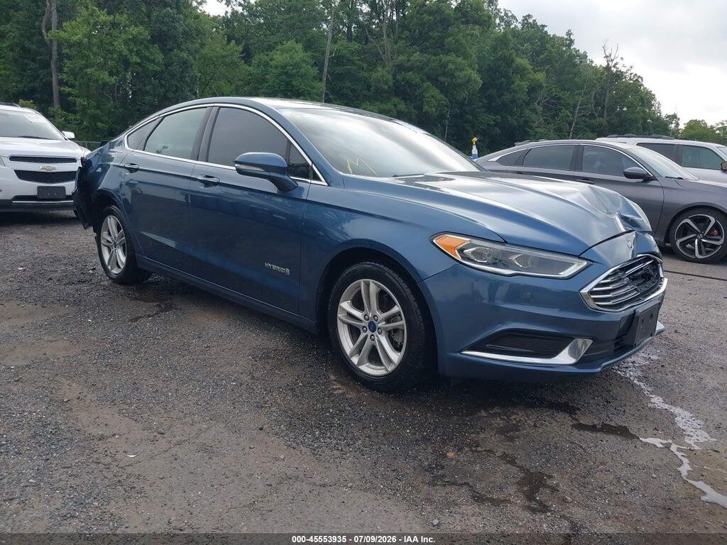 3FA6P0LU2JR255695 2018 FORD FUSION HYBRID photo no. 1