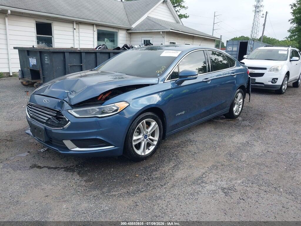 3FA6P0LU2JR255695 2018 FORD FUSION HYBRID photo no. 2