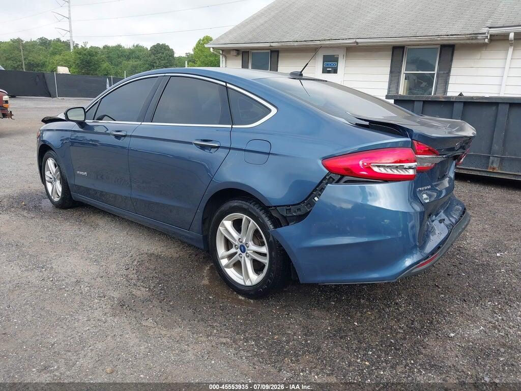 3FA6P0LU2JR255695 2018 FORD FUSION HYBRID photo no. 3