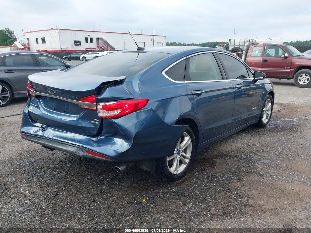 3FA6P0LU2JR255695 2018 FORD FUSION HYBRID photo no. 4