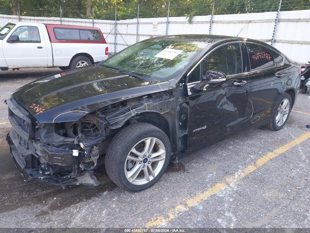 3FA6P0LU6JR118498 2018 FORD FUSION HYBRID photo no. 2
