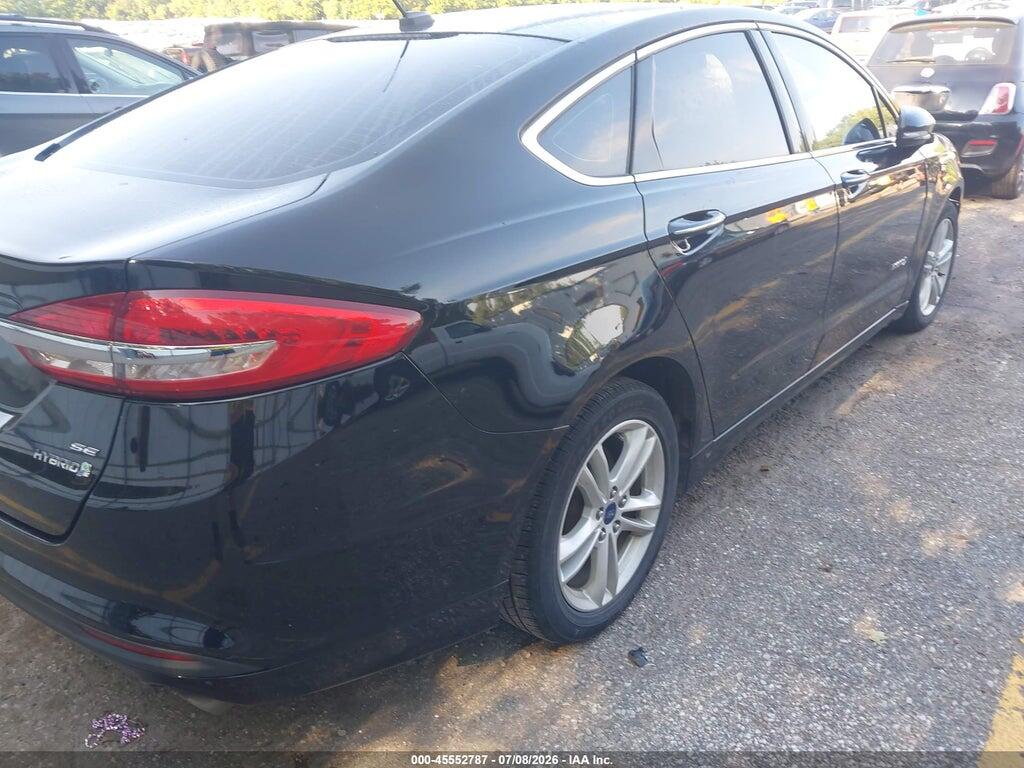 3FA6P0LU6JR118498 2018 FORD FUSION HYBRID photo no. 4