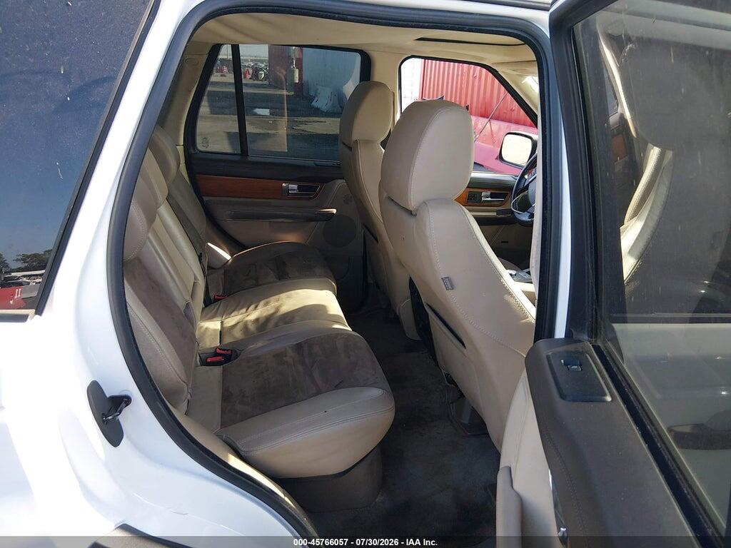 SALSK2D40BA295375 2011 LAND ROVER RANGE ROVER SPORT photo no. 8