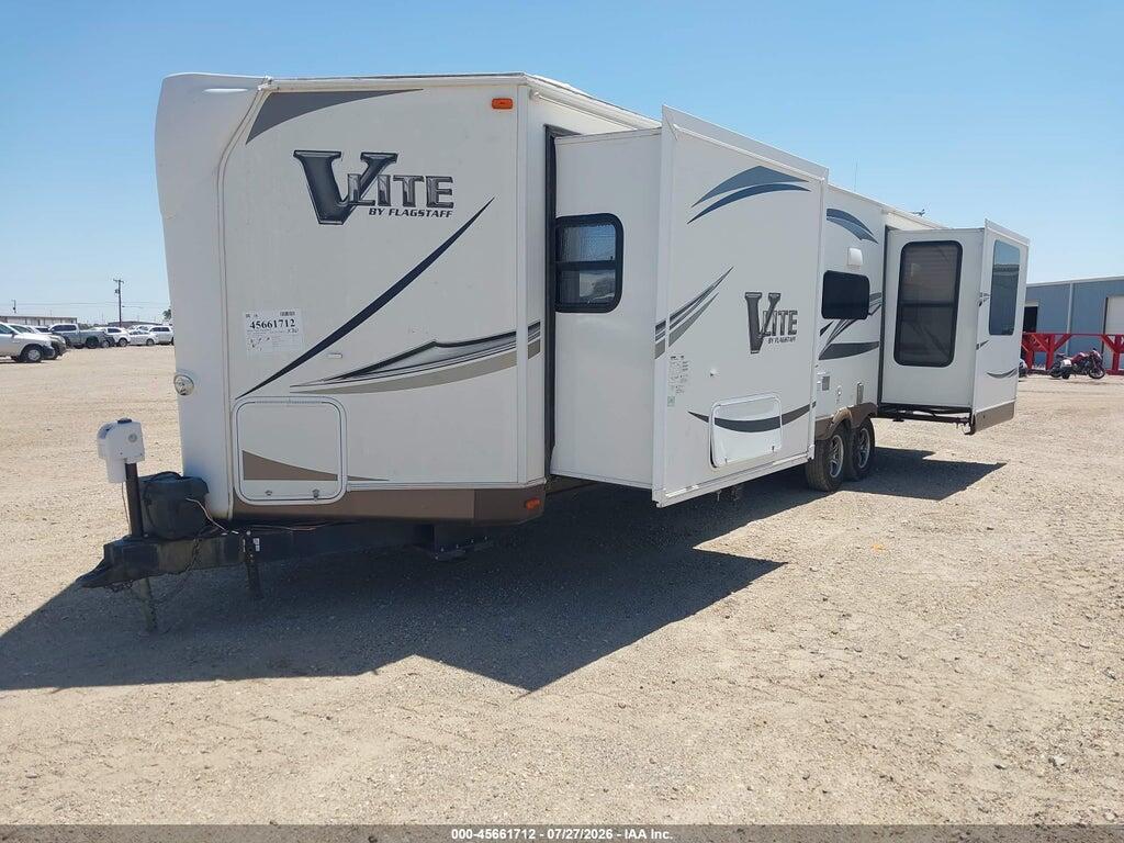4X4TFF27E18530175 2014 FOREST RIVER 30WRLTS BUMPER PULL TRAVEL TRAILER photo no. 2