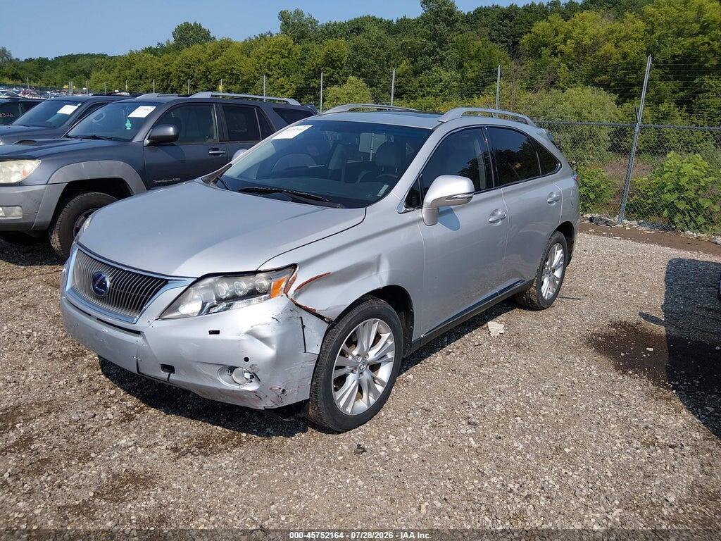 JTJBC1BAXB2036567 2011 LEXUS RX 450H photo no. 2