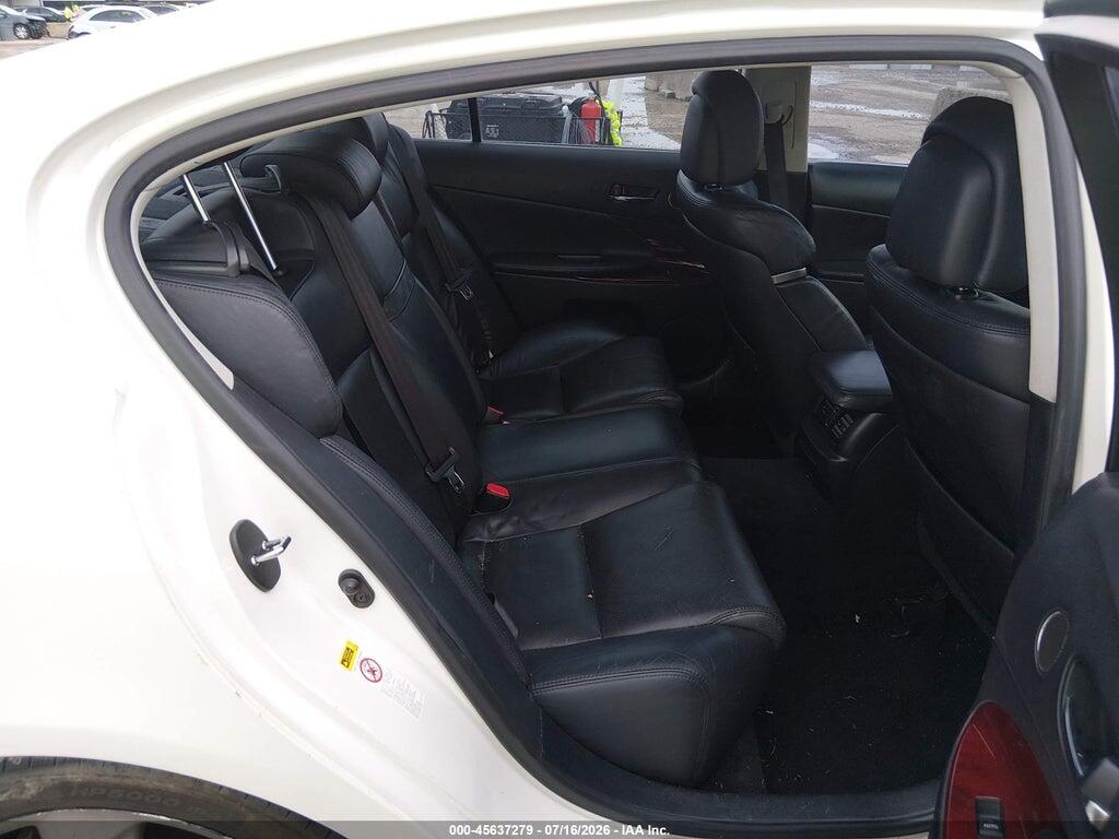 JTHBE1KSXB0052249 2011 LEXUS GS 350 photo no. 8