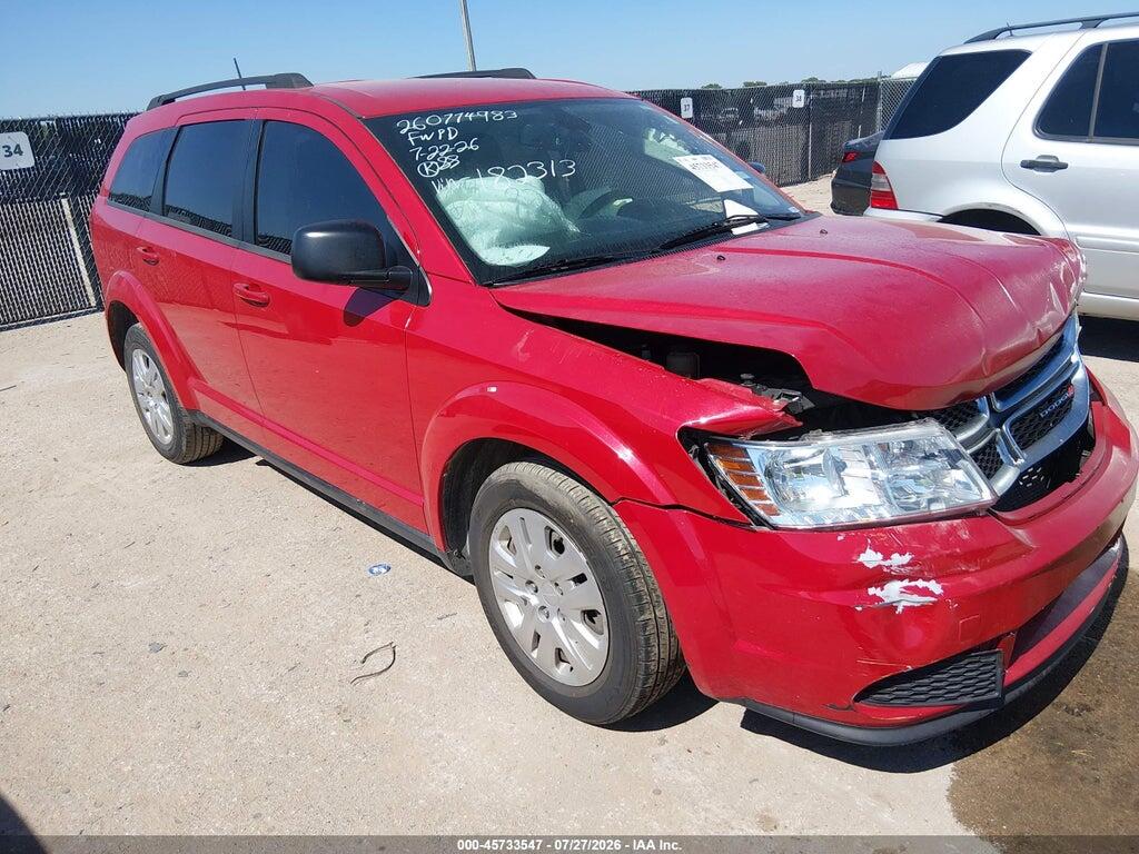 3C4PDCAB2LT182313 2020 DODGE JOURNEY photo no. 1