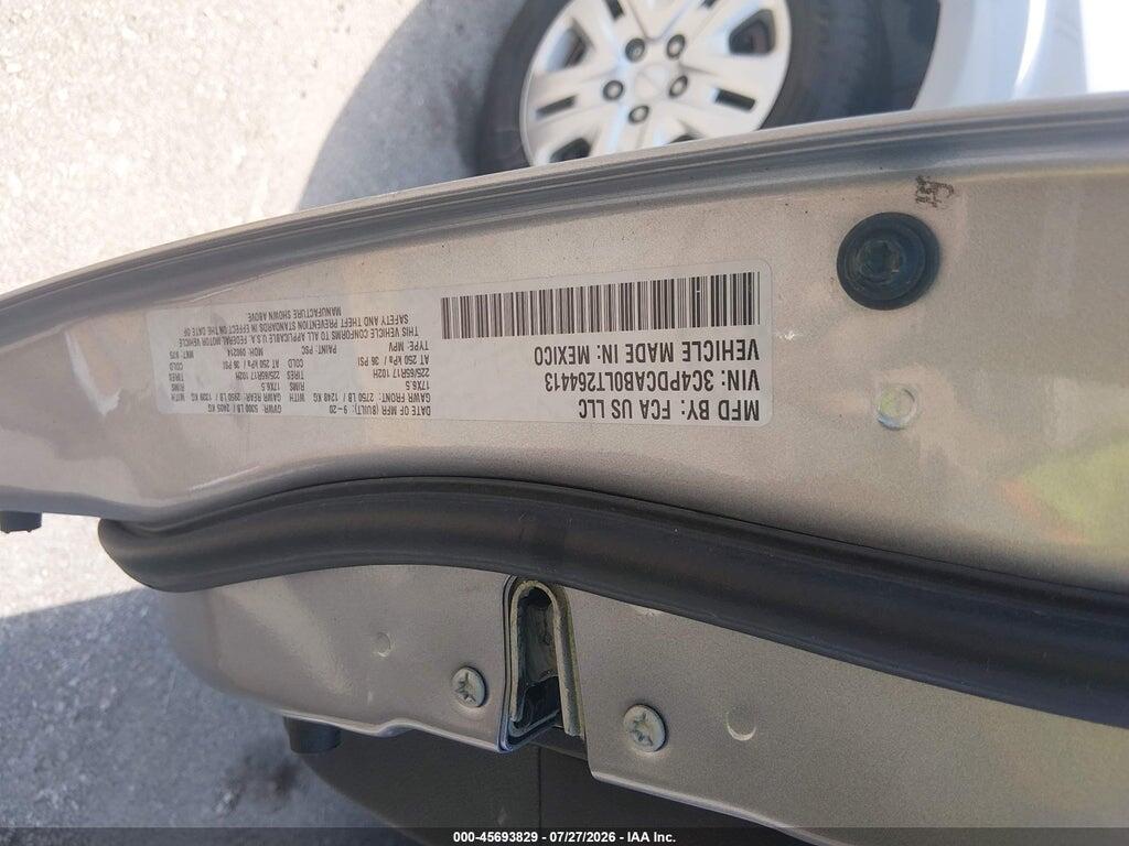 3C4PDCAB0LT264413 2020 DODGE JOURNEY photo no. 9