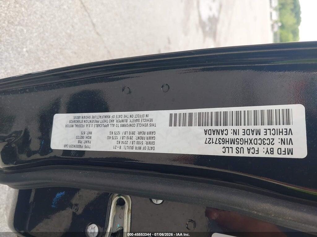 2C3CDXHG5MH637127 2021 DODGE CHARGER photo no. 9