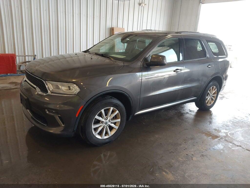 1C4RDJAG9MC544577 2021 DODGE DURANGO photo no. 2