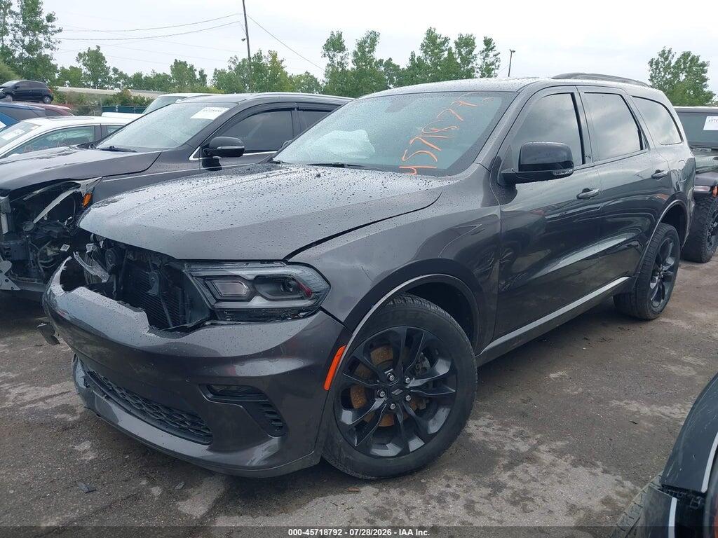 1C4RDJDG8MC579266 2021 DODGE DURANGO photo no. 2