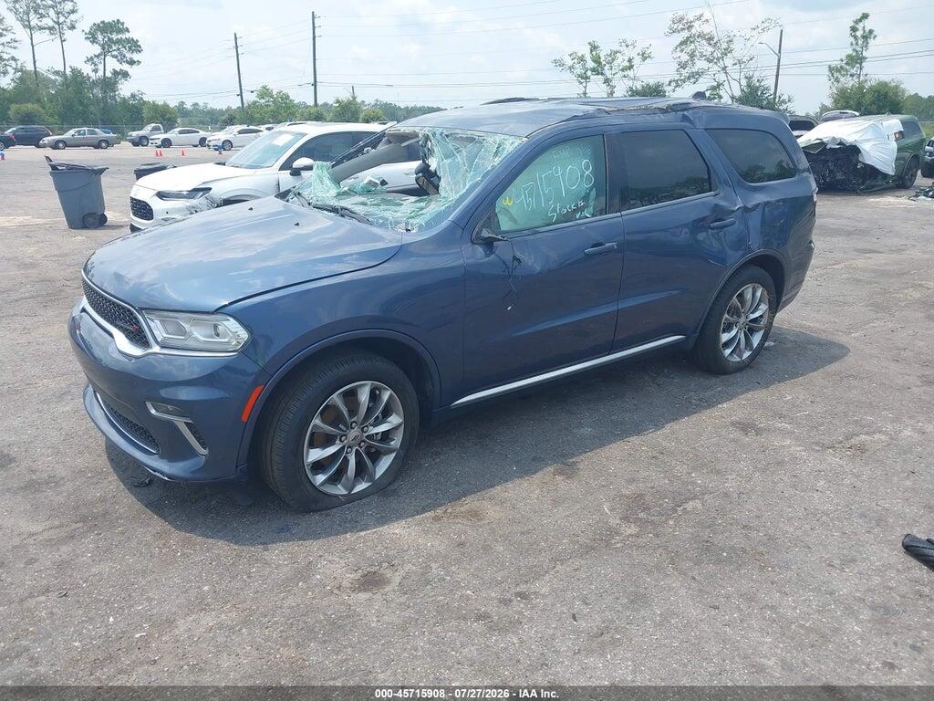 1C4RDJAG7MC852573 2021 DODGE DURANGO photo no. 2