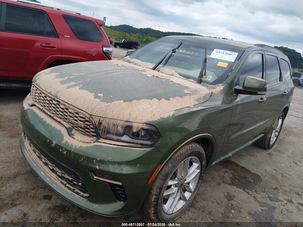 1C4RDJDG0MC545452 2021 DODGE DURANGO photo no. 2