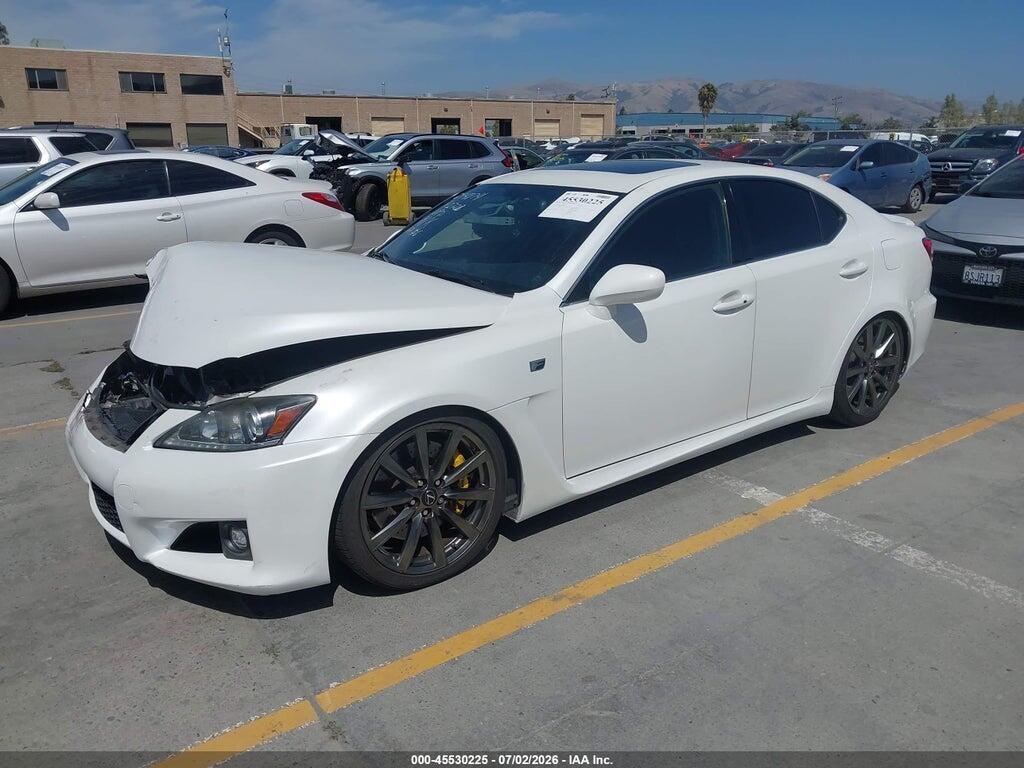 JTHBP262685002602 2008 LEXUS IS F photo no. 2