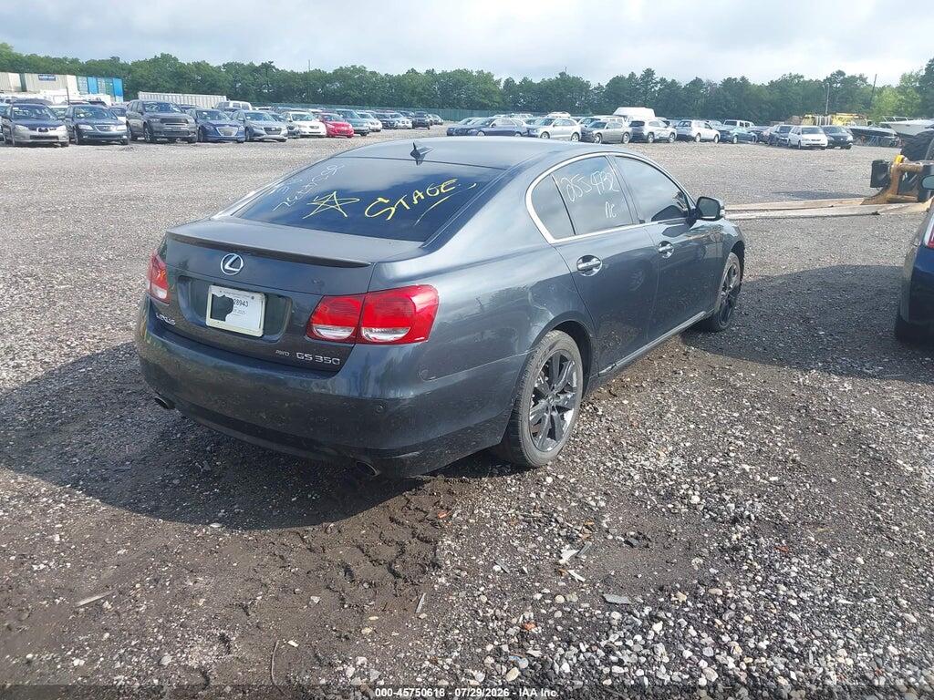 JTHCE96S880016307 2008 LEXUS GS 350 photo no. 4