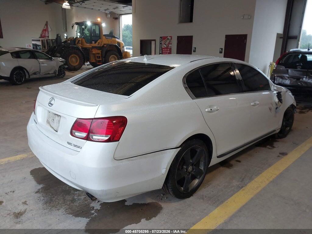 JTHBE96S580034971 2008 LEXUS GS 350 photo no. 4