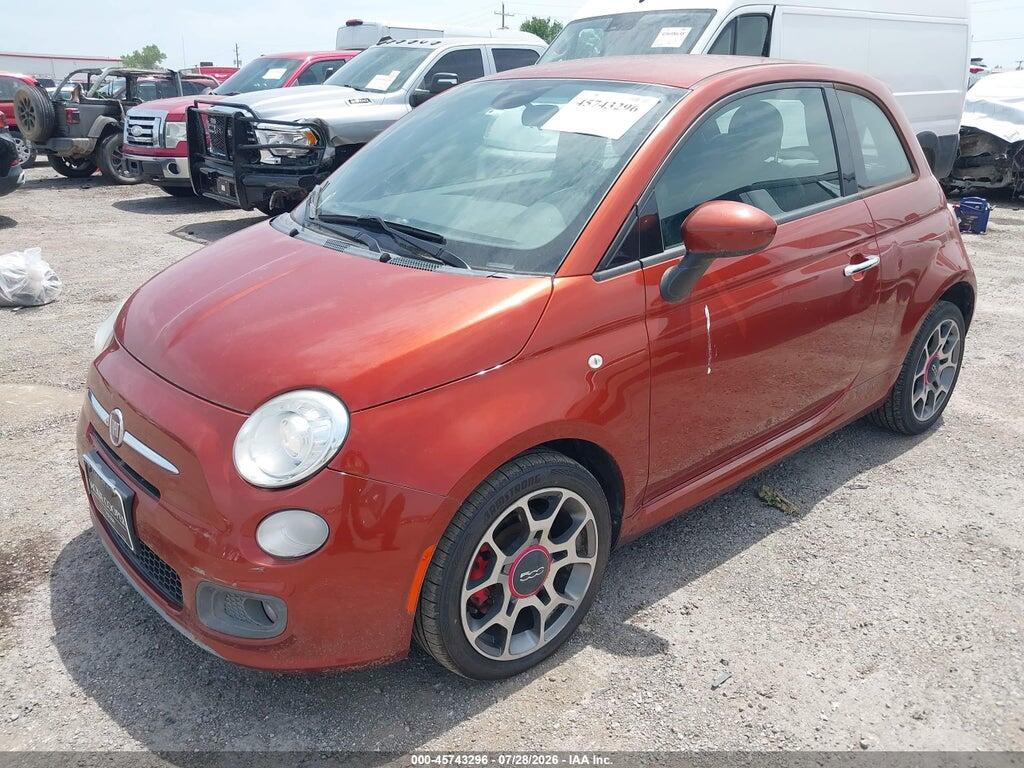 3C3CFFBR7FT663396 2015 FIAT 500 photo no. 2