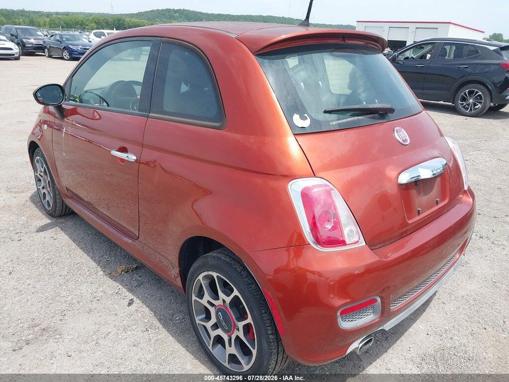 3C3CFFBR7FT663396 2015 FIAT 500 photo no. 3