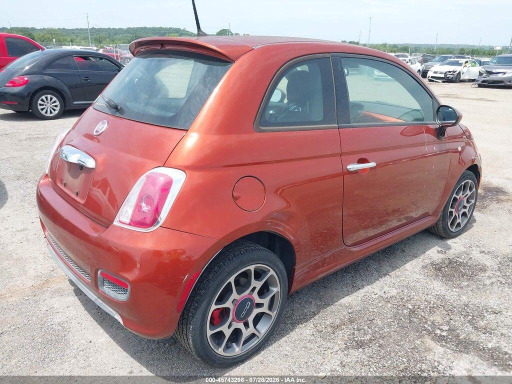 3C3CFFBR7FT663396 2015 FIAT 500 photo no. 4